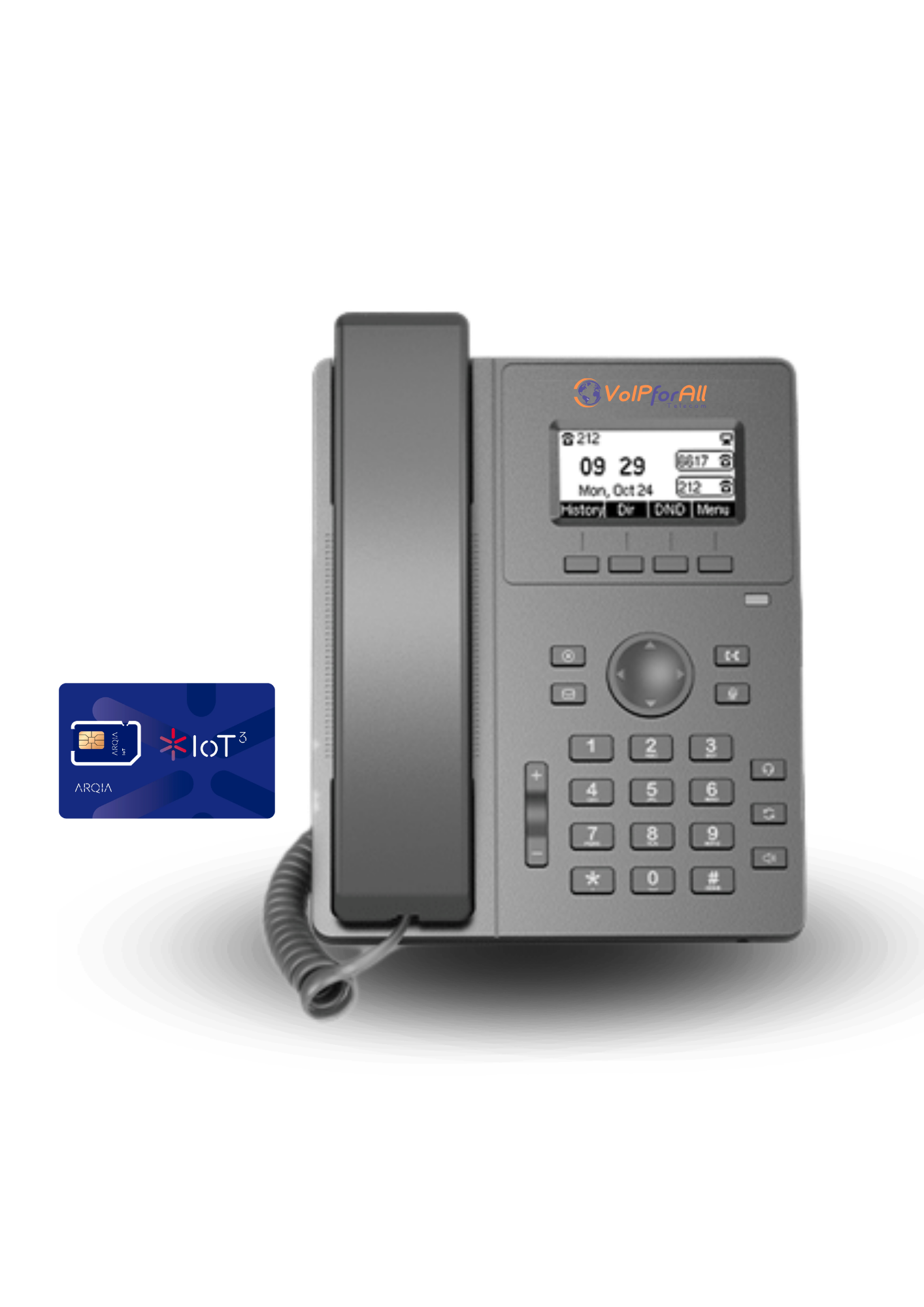 Telefone LTE para comunicação empresarial